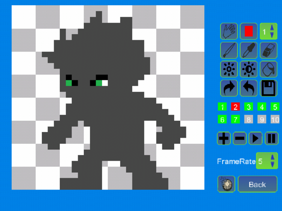 Screenshot #4 pour Pixel Animator: GIF Maker