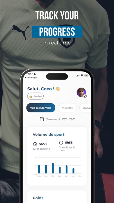 Enjeux Football – Training Screenshot