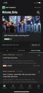 BNP Paribas Global Markets screenshot #3 for iPhone