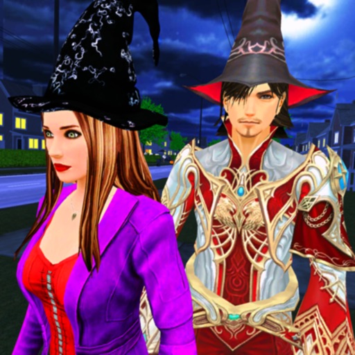 Хэллоуин ведьмы и волшебника