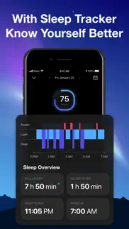 sleep tracker, recorder iphone screenshot 1