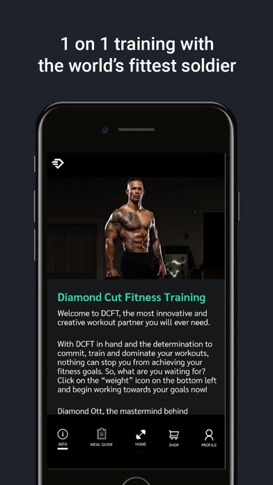 Screenshot #1 for Diamond Cut Fitness Training