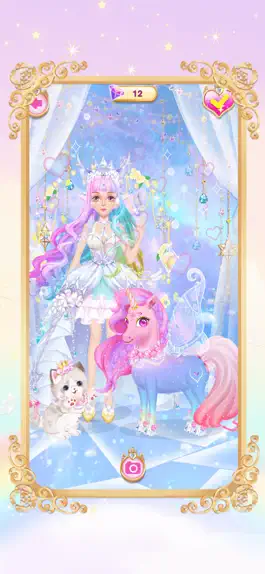Game screenshot Princess unicorn dress up game mod apk