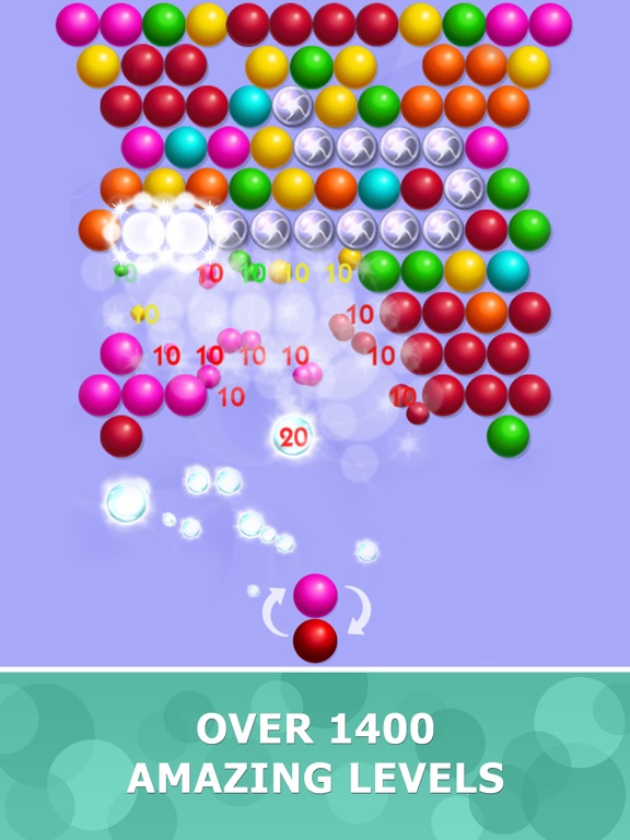 Screenshot #2 for Bubblez: Magic Bubble Quest