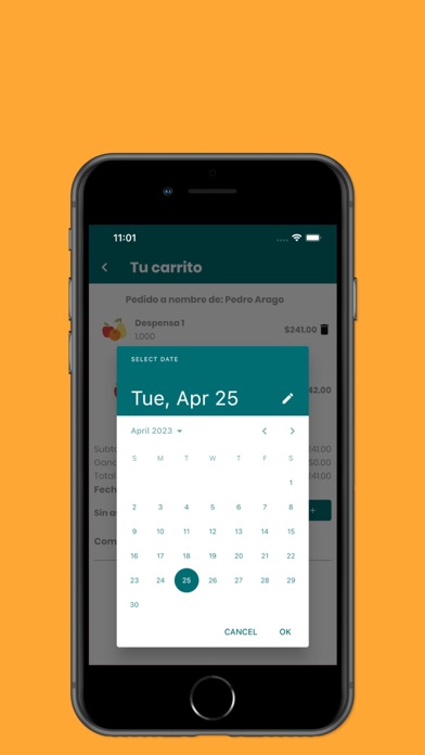 Mercadito Abastos App Screenshot