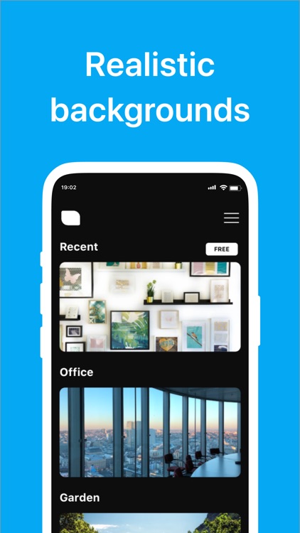 Virtual backgrounds -