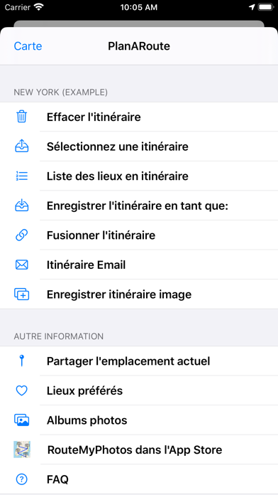 Screenshot #3 pour PlanARouteLite
