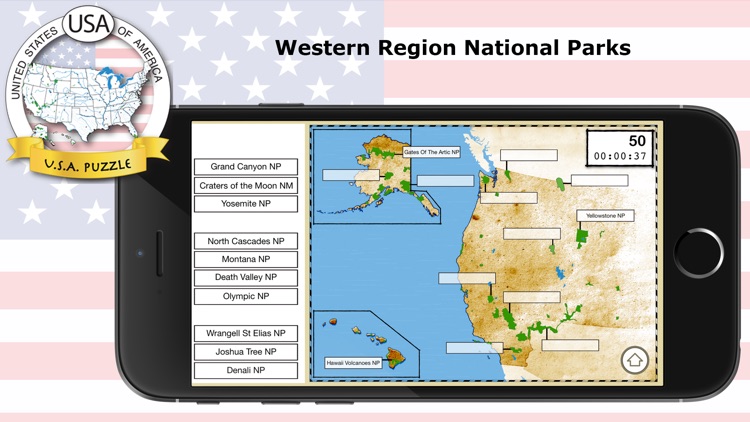 USA Puzzle • Geography screenshot-6