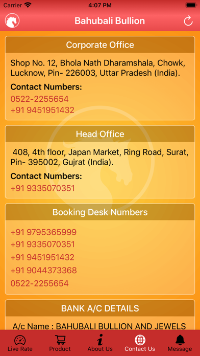 Bahubali Bullion Screenshot