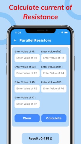 Electric circuit calculatorのおすすめ画像5