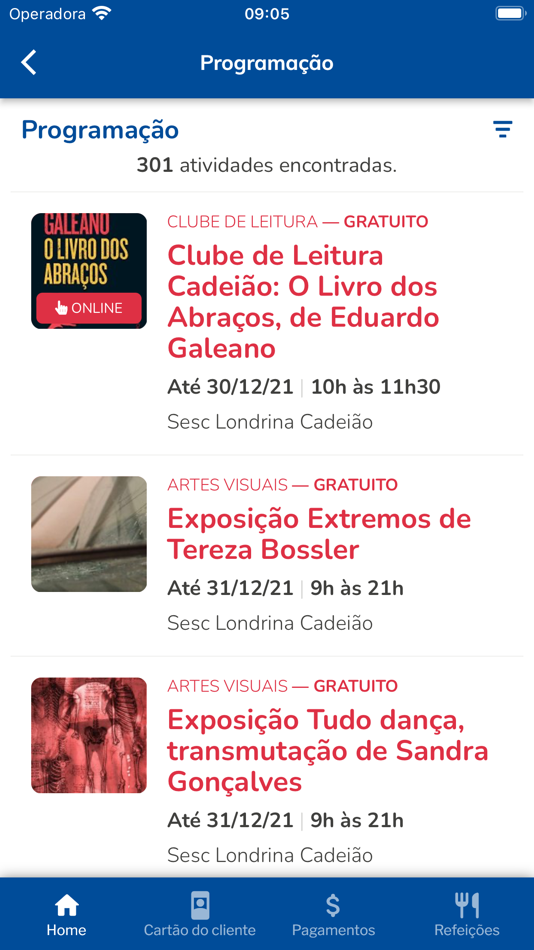 #10. Sesc Paraná (iOS) 由: Sesc Paraná