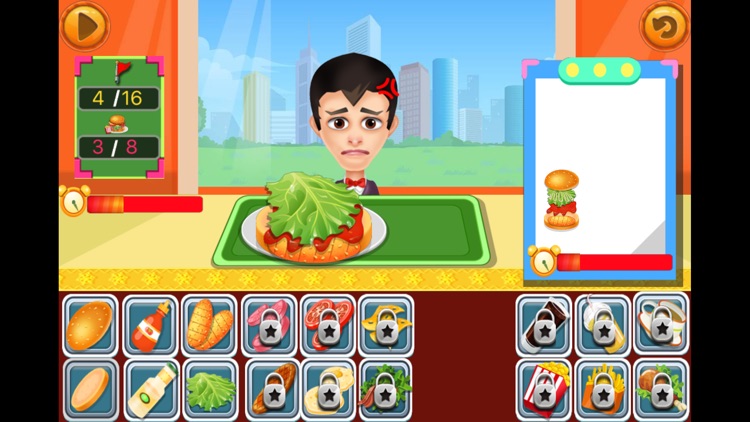 Hamburger Cooking Food Shop screenshot-3