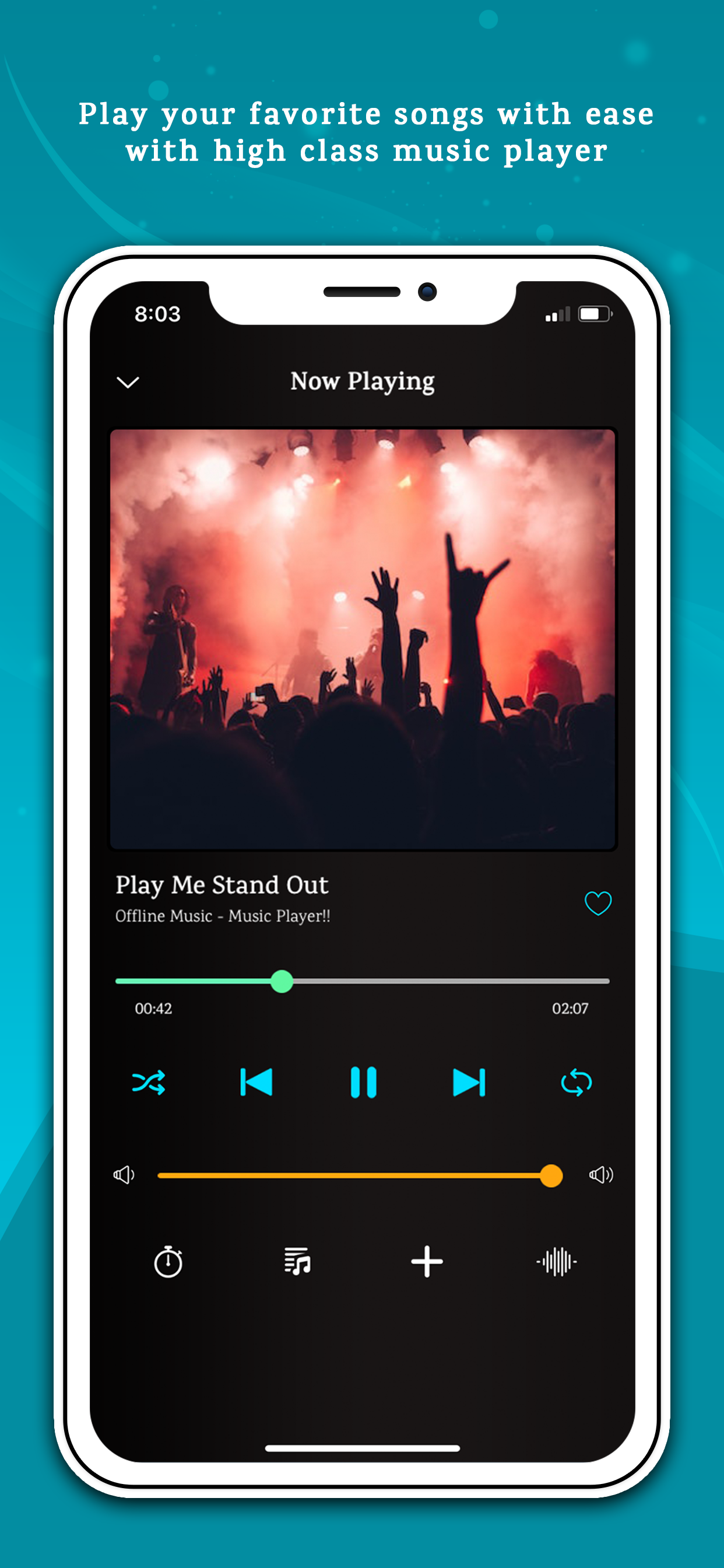 Offline Music Player Lite screenshot 3