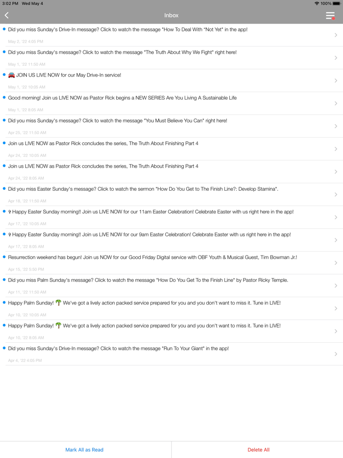 Overcoming By Faith Ministries