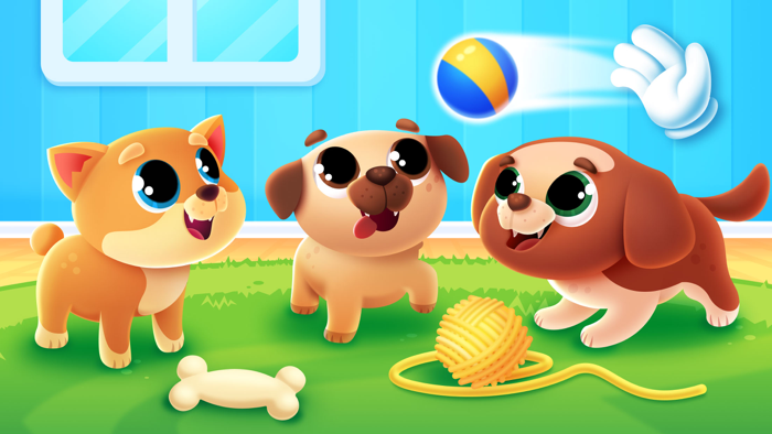 Dog and Puppy Vet Game for Kids