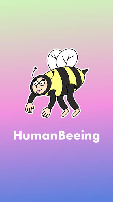 Screenshot #3 pour Human Beeing - Sticker Pack