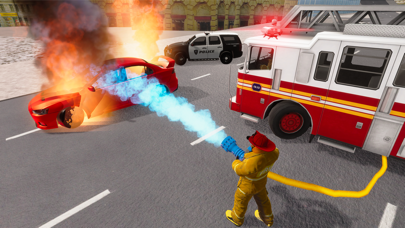 Fire Truck Game 911 Emergency Screenshot