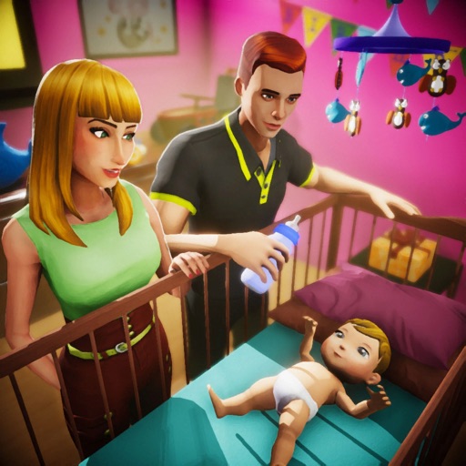 Virtual Happy Family Life Sim