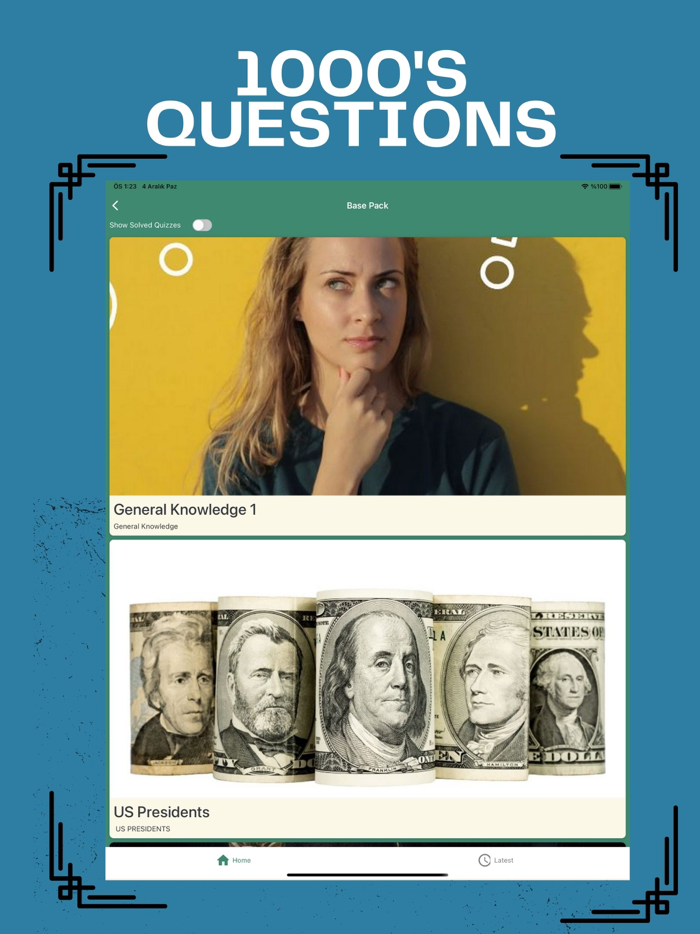 General Knowledge Trivia Games