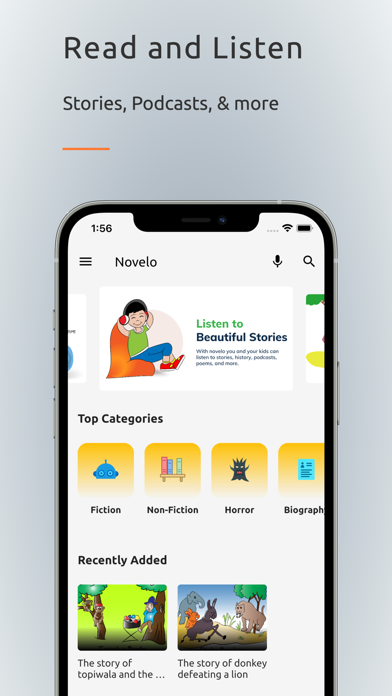 Novelo - The Storytelling App Screenshot