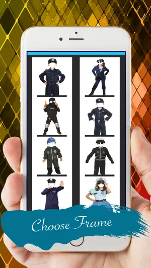 Kids Police Photo Montage screenshot 4