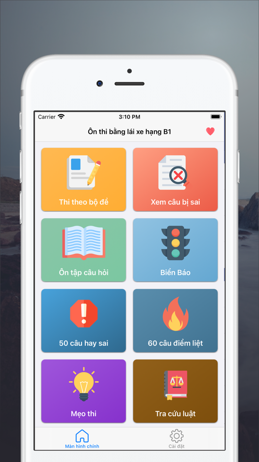 #1. Ôn Thi GPLX Ôtô Hạng B, C1 (iOS) 由: TRUONG GIANG VU
