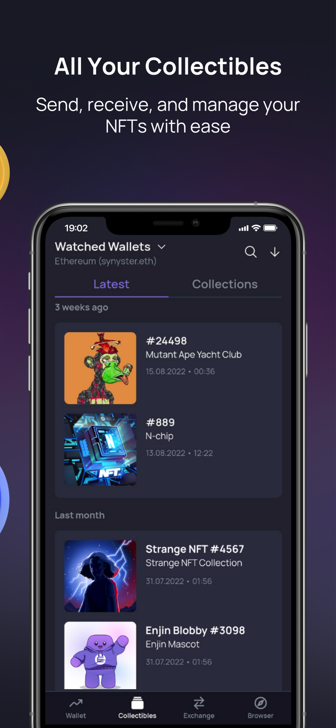Enjin NFT Crypto Wallet