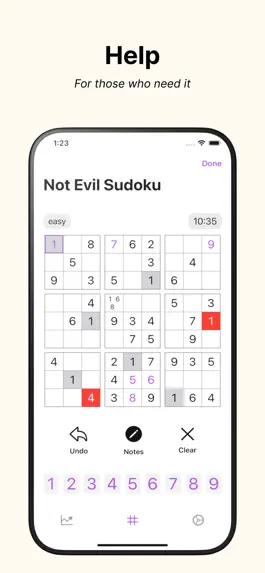 Game screenshot Not Evil Sudoku hack