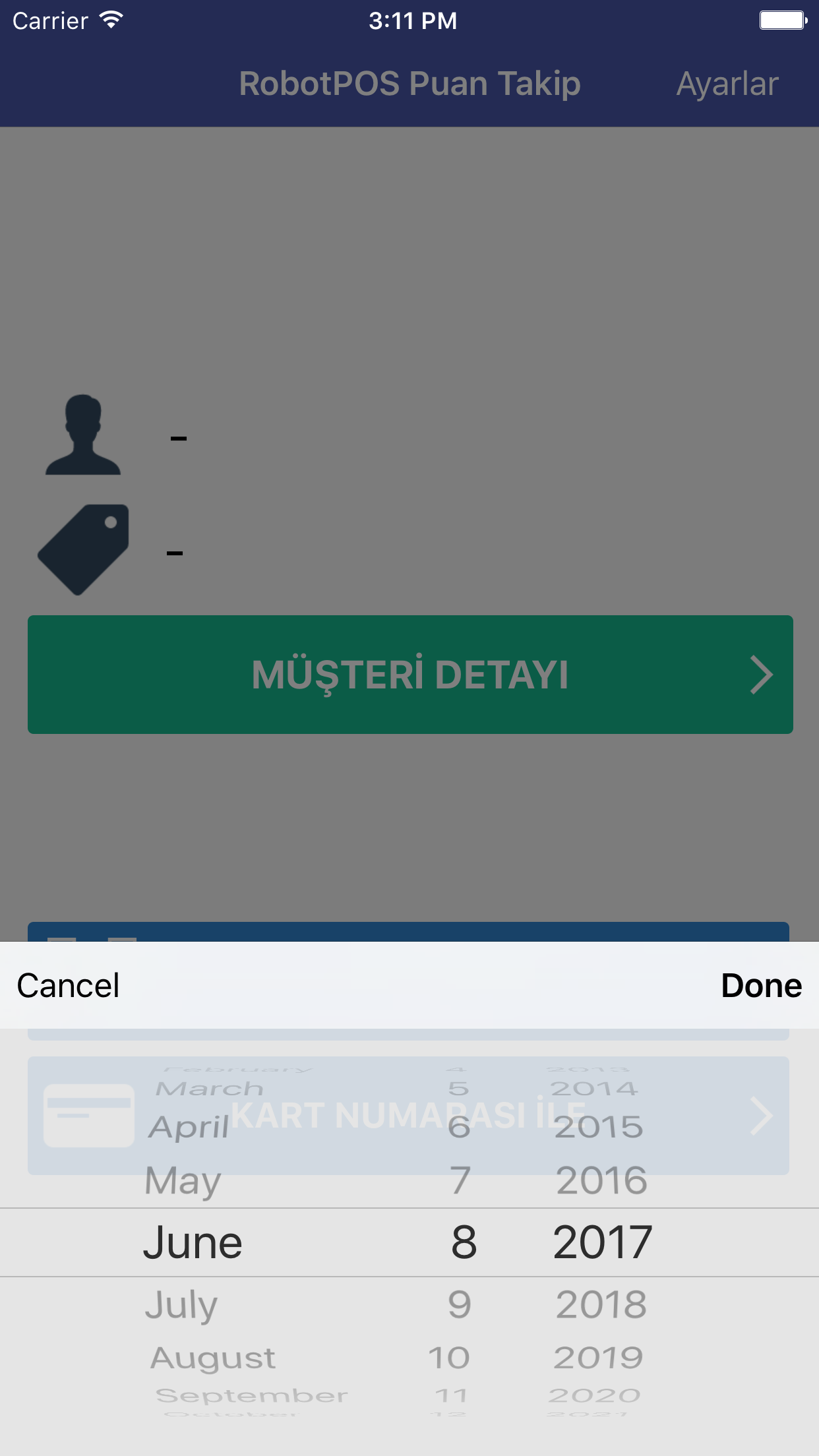 RobotPOS Puan Takip screenshot 3
