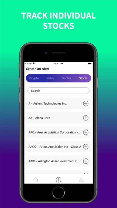 Outliers: Stocks & Cryptos Screenshot