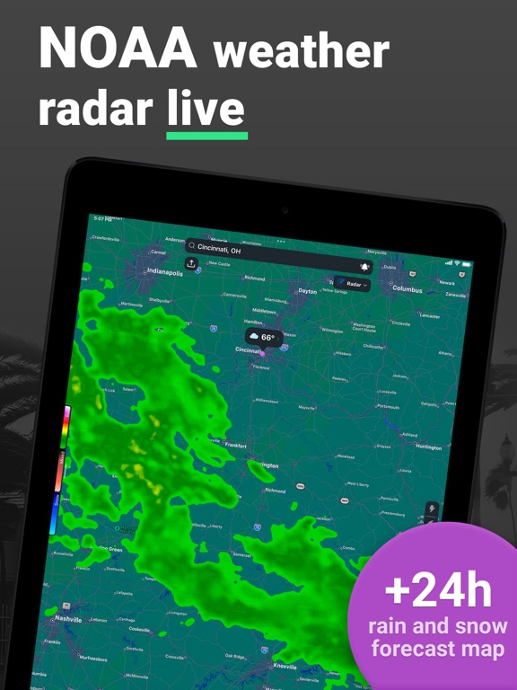 Screenshot #1 for Clime: NOAA Weather Radar Live