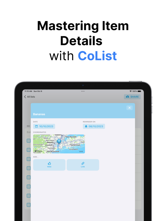 CoList - Share and Organize List