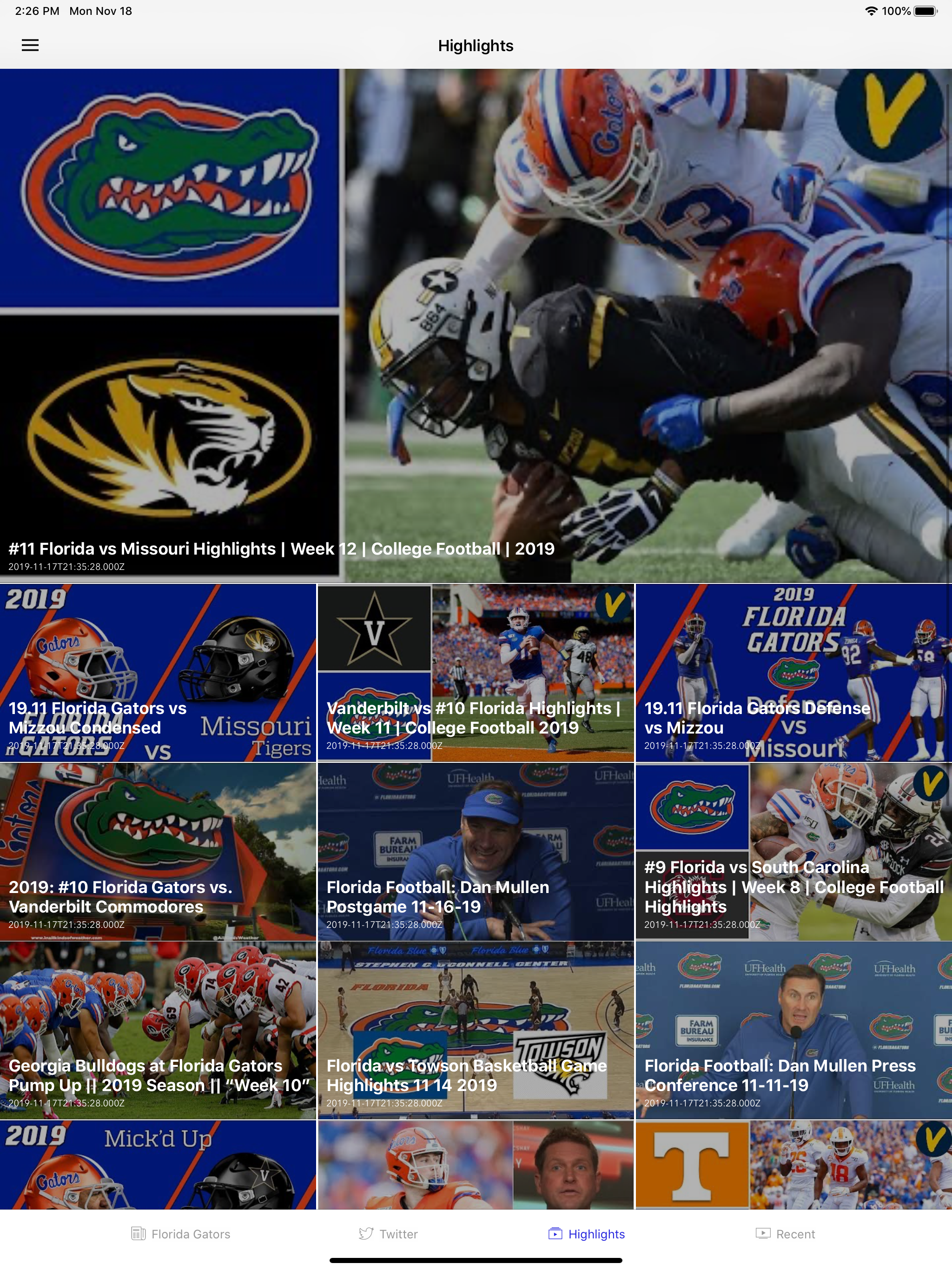 College Football Talk Scores