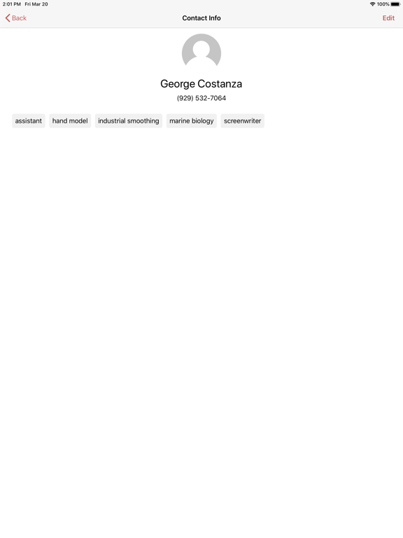 Emissary Text Recruiting iPad screenshot 4 - Business app