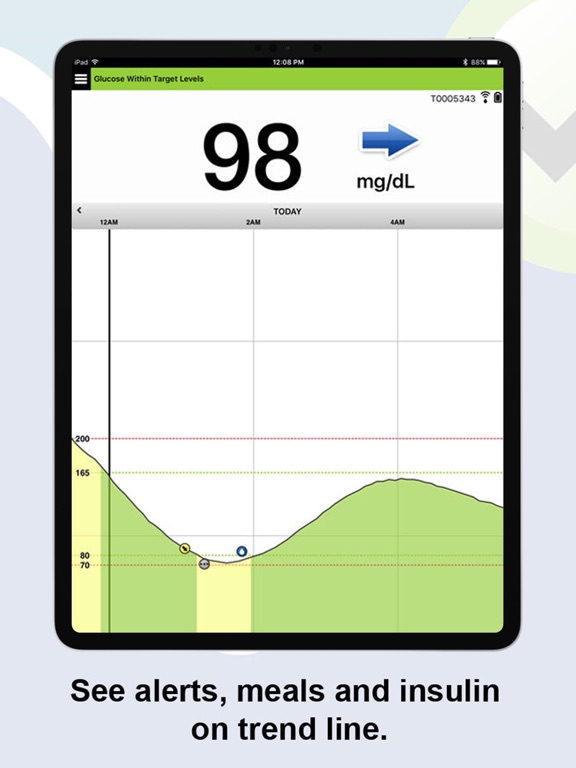 Eversense iPad screenshot 1 - Medical app