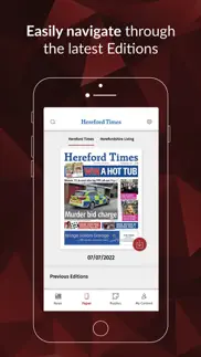 hereford times iphone screenshot 2