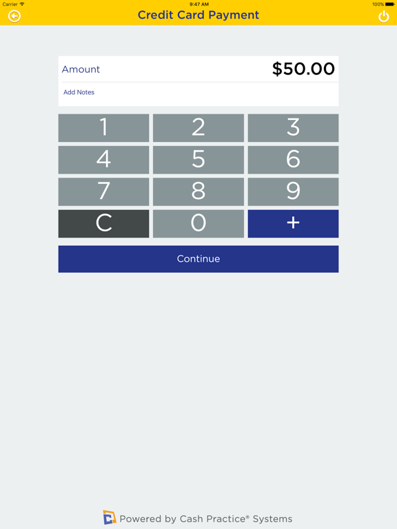 Cash Practice iPad screenshot 2 - Business app