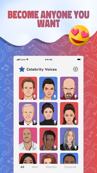 Celeb Pranks: AI Voice Changer Screenshot