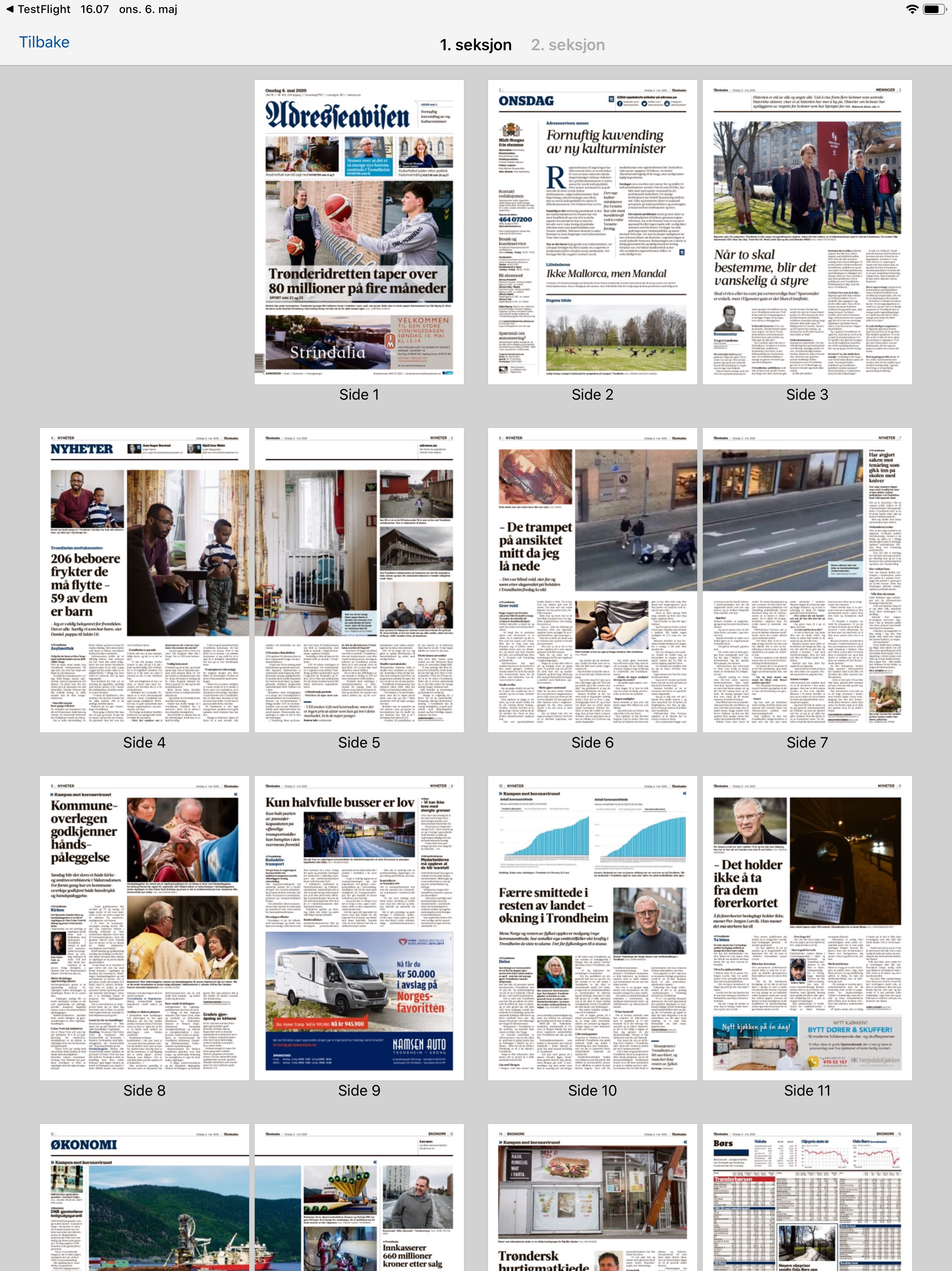 Adresseavisen eAvis screenshot 6