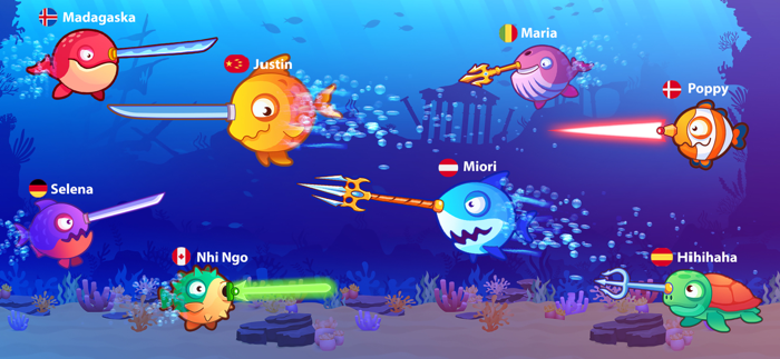 Fish.IO - Sushi Battle