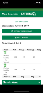 CateredFit screenshot 2