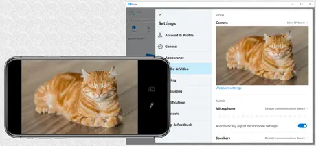 Iriun Webcam for PC and Mac
