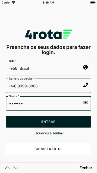 4rota Motorista Screenshot