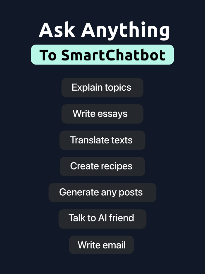 Smart Chatbot AI Writing Tool