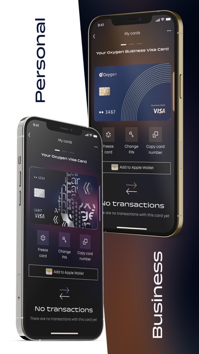 OXYGEN: Mobile Banking Screenshot