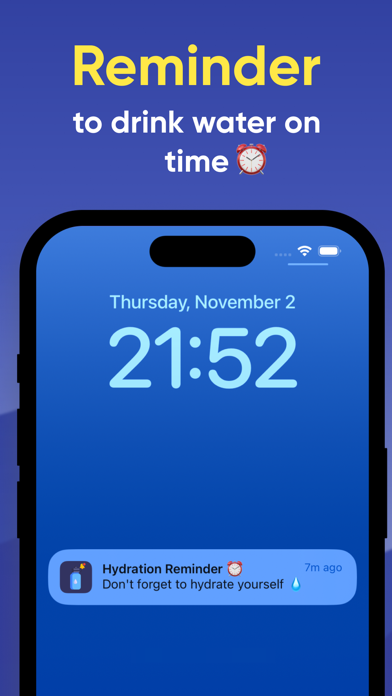 Drinkie: Water Drink Tracker Screenshot