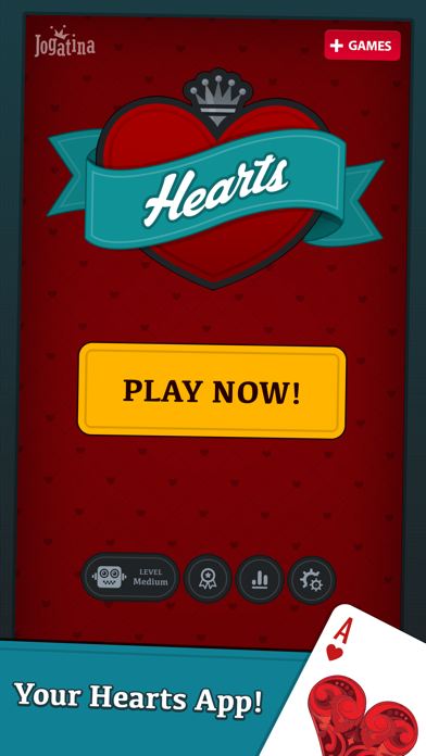 Hearts Jogatina: Card Game Screenshot