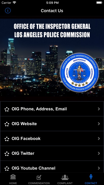 OIG City of Los Angeles screenshot-4
