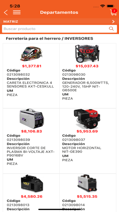 Tienda Murillo Screenshot