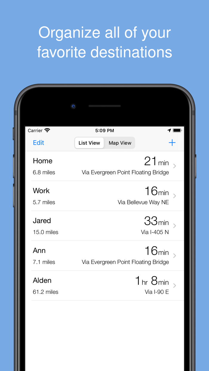 Traffic Time - Fast ETAs